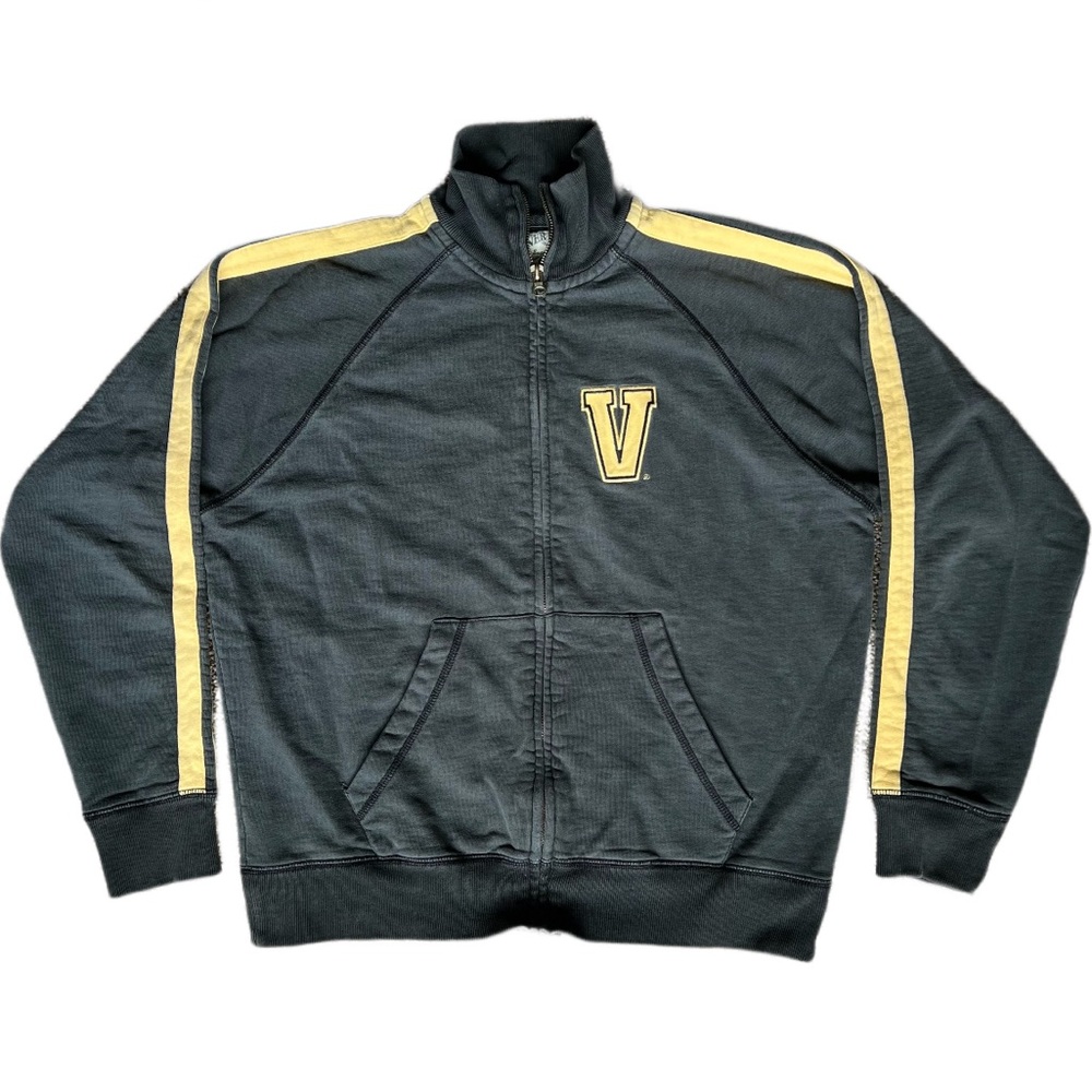 Banner Varsity Zip Up Sweatshirt